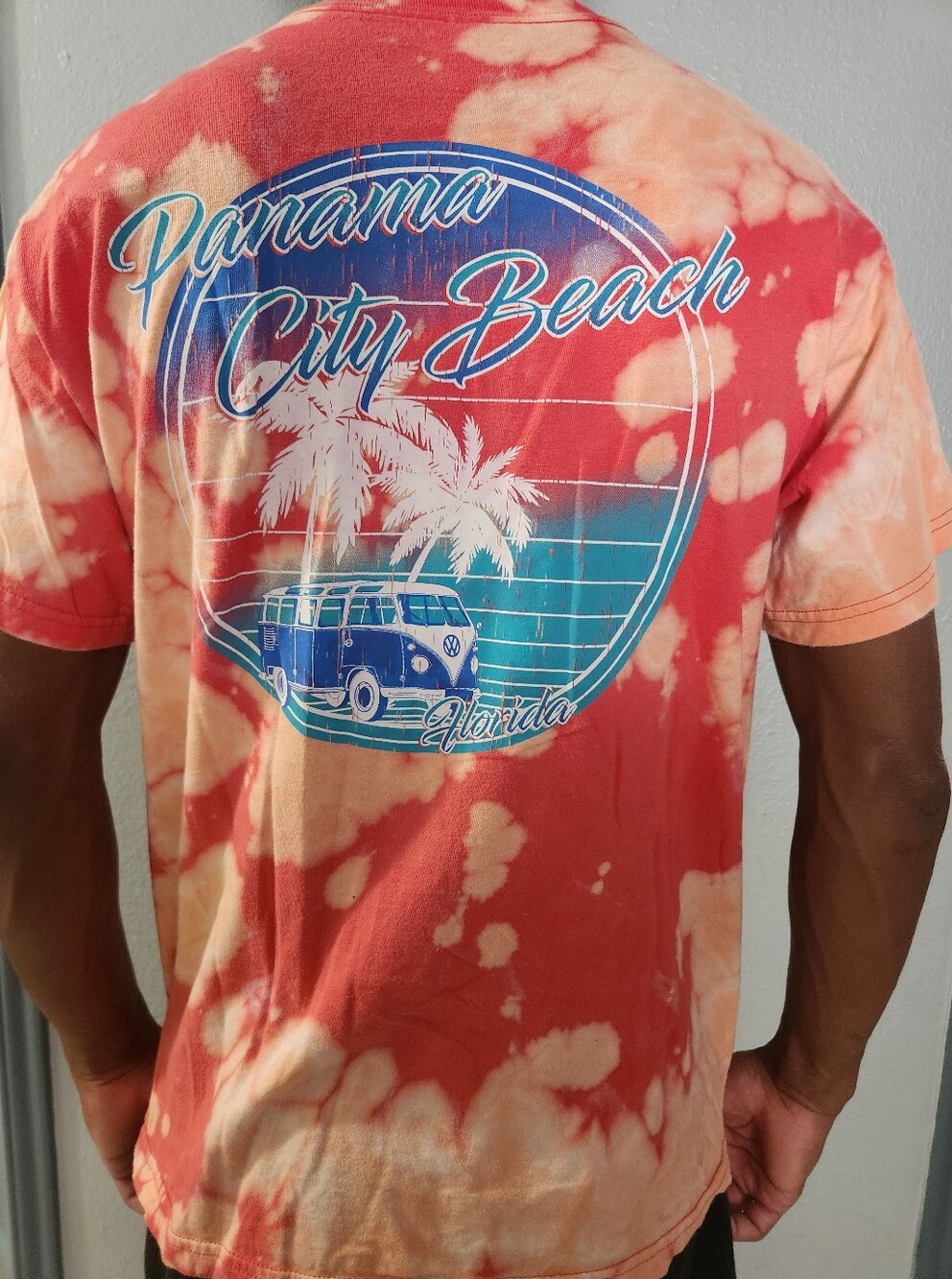 Light/Hot Pink Tiedye Tshirt